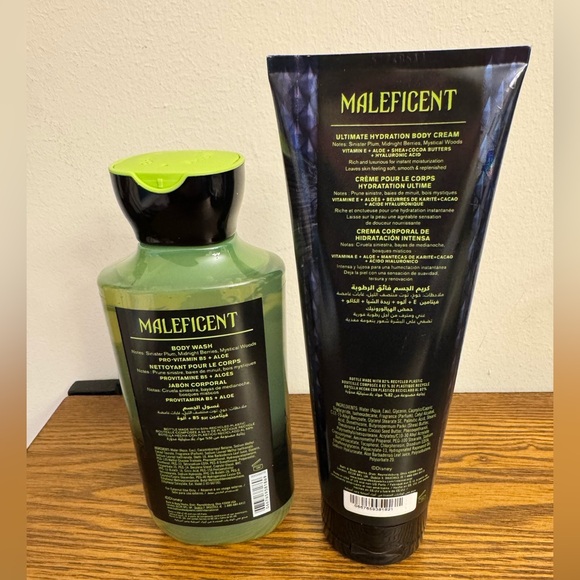 Bath & Body Works Maleficent Villains Green and Black Body Wash - Picture 2 of 4